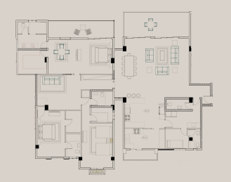 penthouse 3 chambres coucher